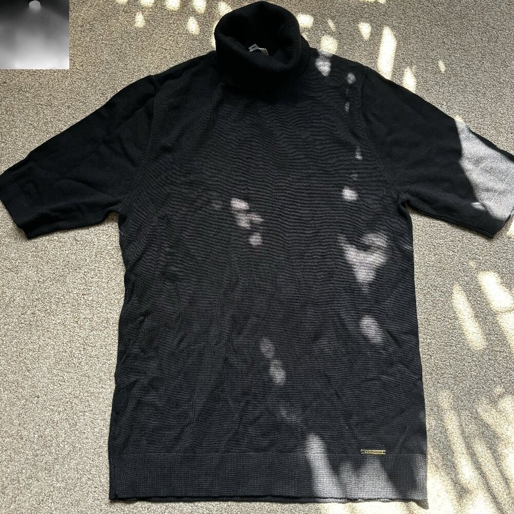 Anne Klein black turtleneck shirt small